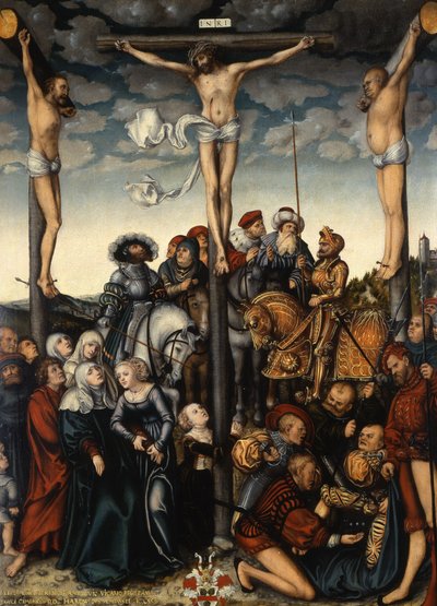 Kreuzigung von Lucas Cranach the Elder